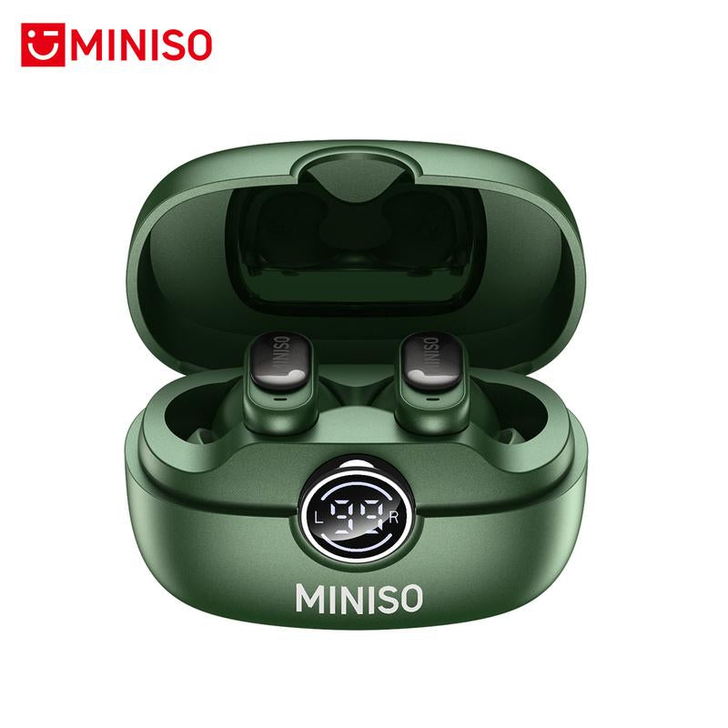 MINISO MS105 Wireless Earbuds Bluetooth 6.0 Earphones, in Ear Earbuds, Waterproof Wireless Earphones